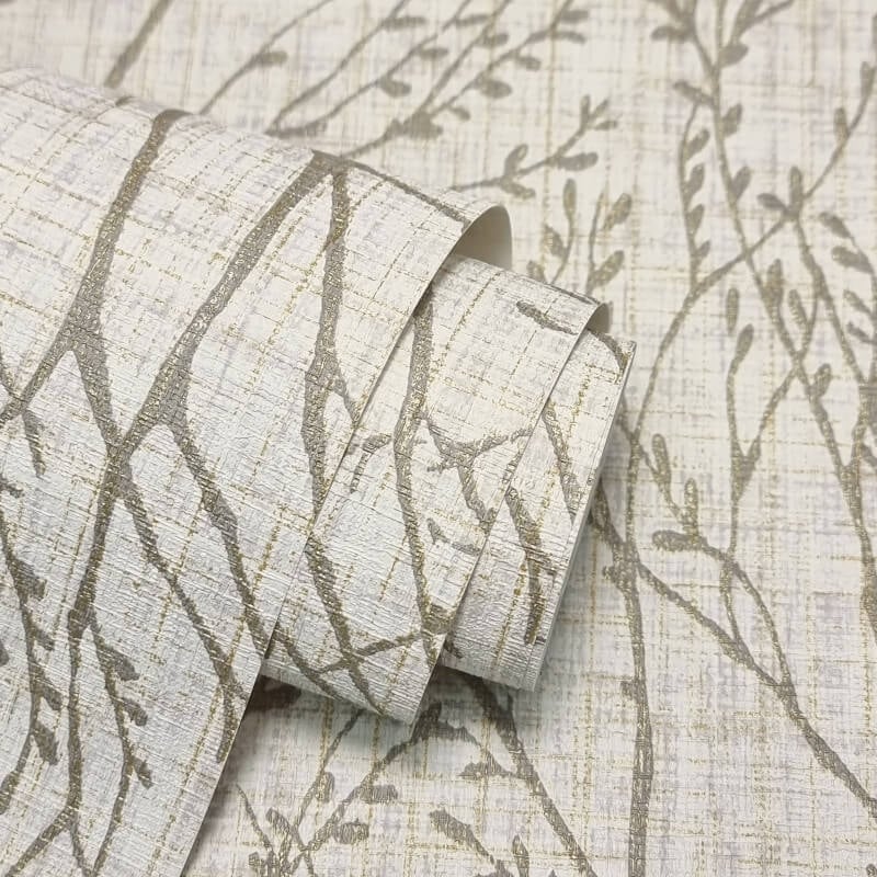 Lynford Trees Wallpaper - Natural - Crown - M1875 - Premier Wallcovering