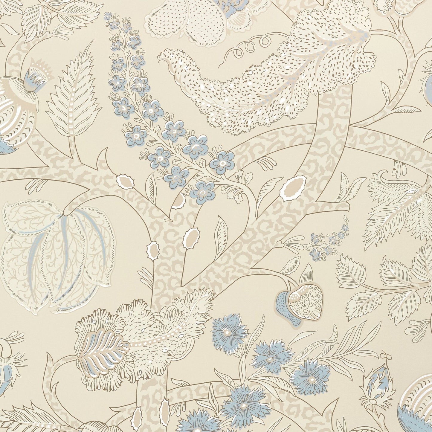 Macbeth Wallpaper - Beige - Thibaut - T72622 - Premier Wallcovering