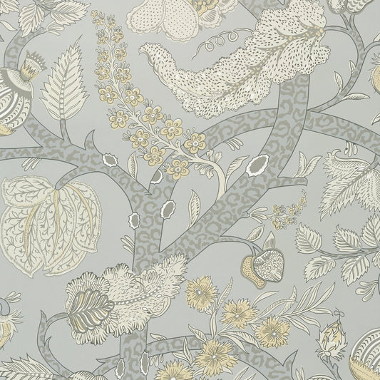 Macbeth Wallpaper - Grey - Thibaut - T72621 - Premier Wallcovering