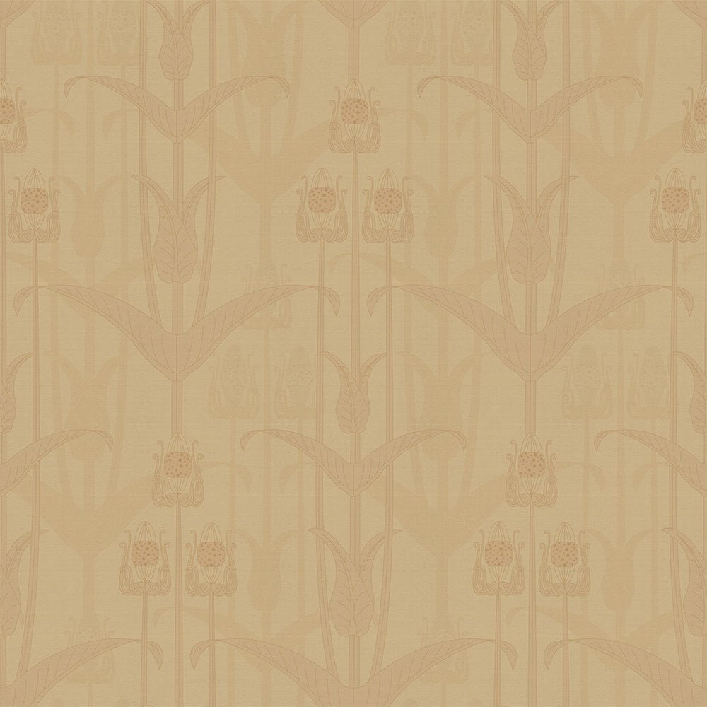 Mackintosh Wallpaper - Ochre - LAN100173 - Lucie Annabel - Premier Wallcovering