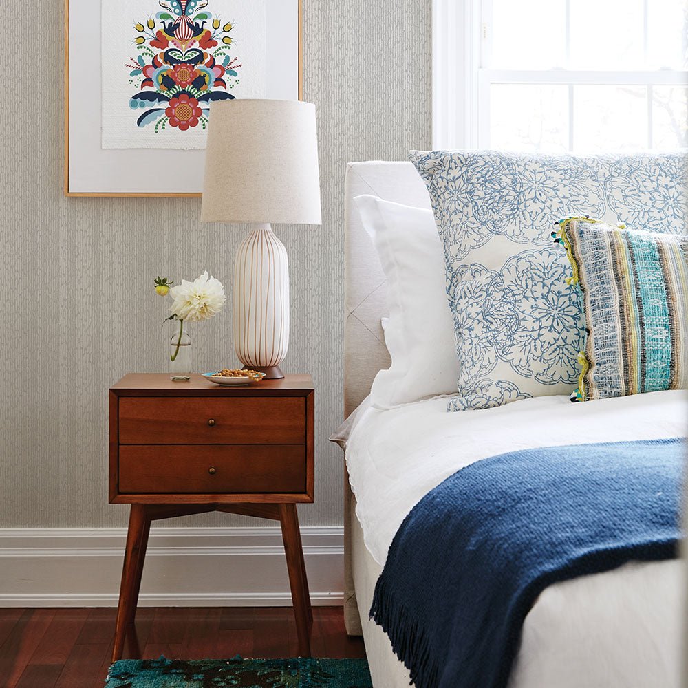 Mackintosh Wallpaper - Light Grey - A Street Prints - FD26131 - Premier Wallcovering