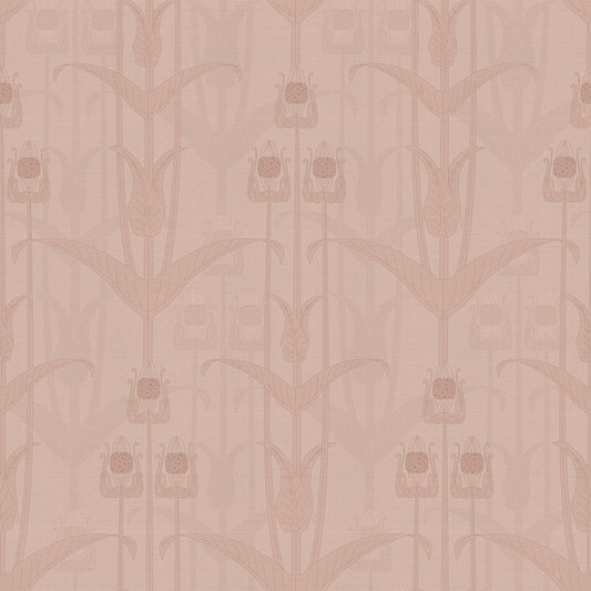 Mackintosh Wallpaper - Dusty Pink - LAN100171 - Lucie Annabel - Premier Wallcovering