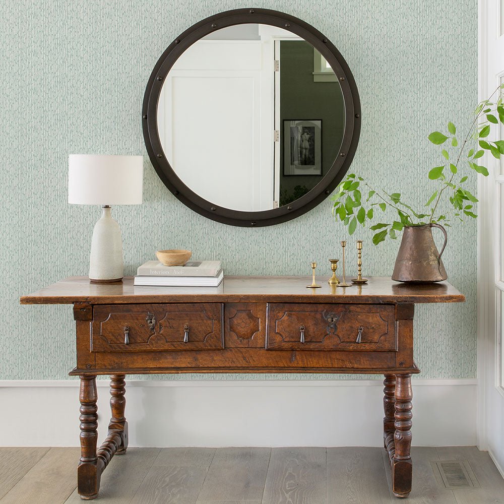 Mackintosh Wallpaper - Turquoise - A Street Prints - FD26128 - Premier Wallcovering