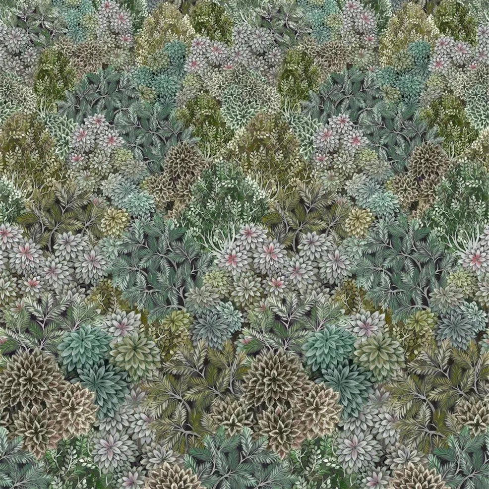 Madhya Wallpaper - Moss - Designers Guild - PDG1135/01 - Premier Wallcovering