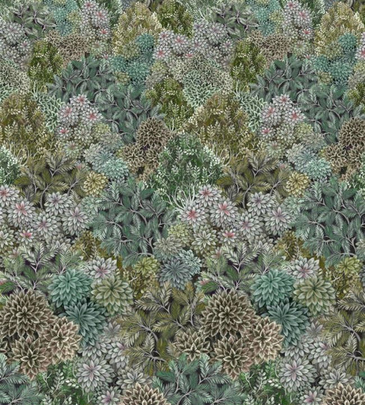 Madhya Wallpaper - Moss - PDG1135/01 - Designers Guild - Premier Wallcovering