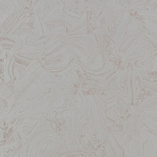 Madoc Marble Abstract Metallic Wallpaper - Taupe - Erismann - 10358 - 48 - Premier Wallcovering