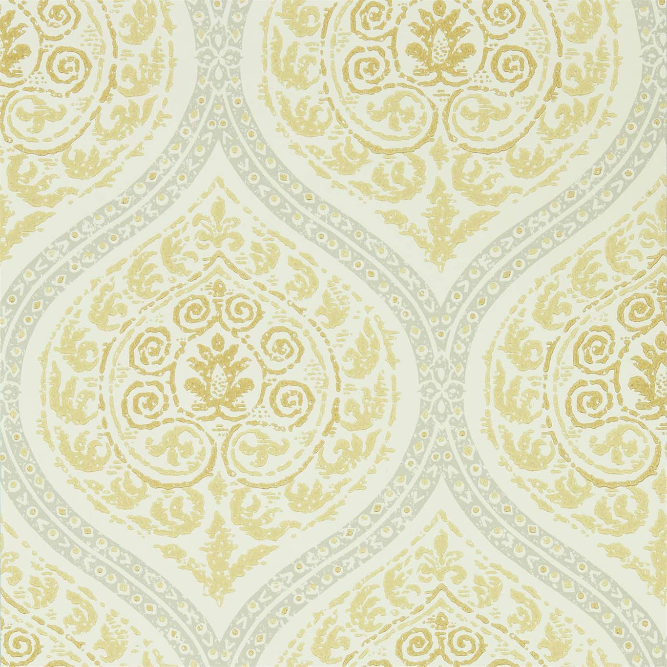 Madurai Wallpaper - Lemon - Sanderson - DCPW216756 - Premier Wallcovering