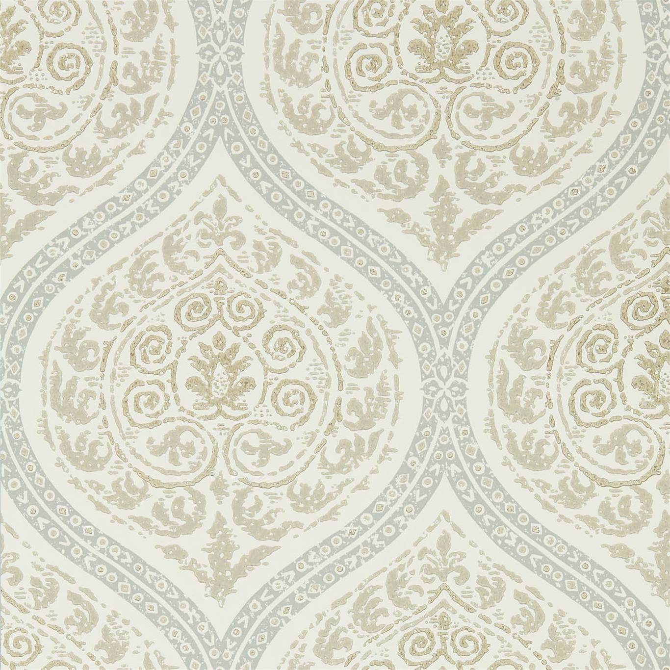 Madurai Wallpaper - Stone - Sanderson - DCPW216755 - Premier Wallcovering
