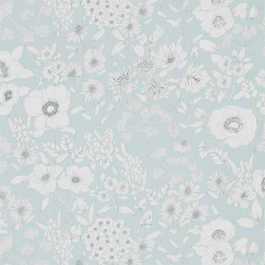 Maelee Wallpaper - Mineral - Sanderson - DHPO216348 - Premier Wallcovering