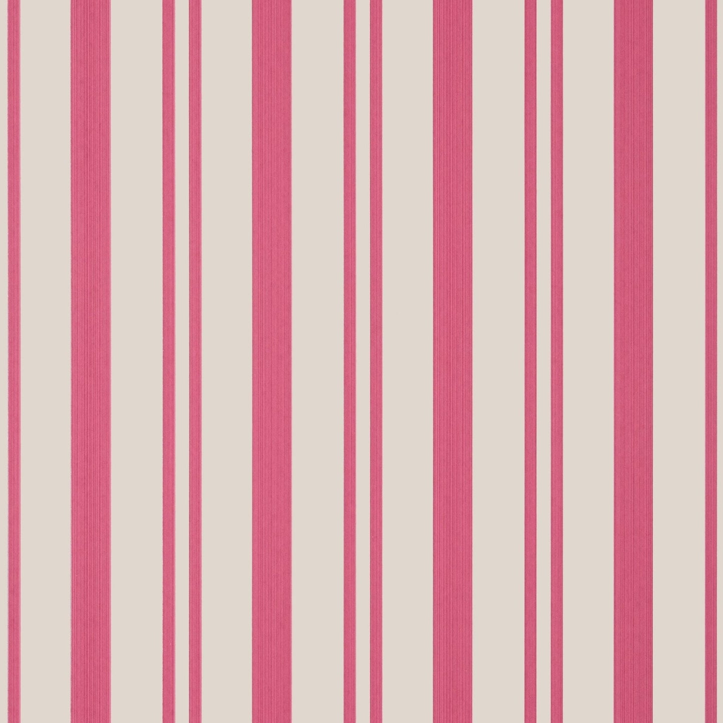Maggie Stripe Wallpaper - Raspberry - Thibaut - T36460 - Premier Wallcovering