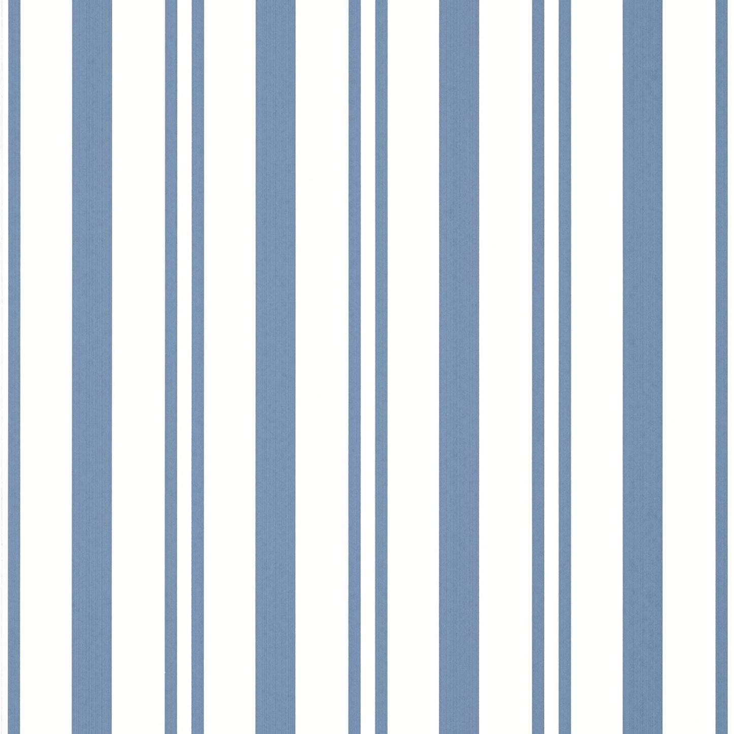 Maggie Stripe Wallpaper - Blue - Thibaut - T36461 - Premier Wallcovering