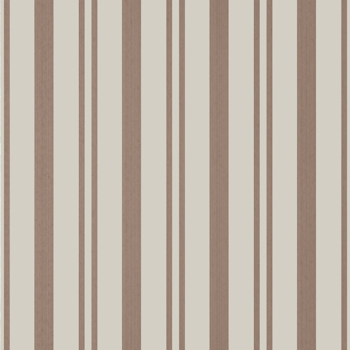 Maggie Stripe Wallpaper - Brown - Thibaut - T36463 - Premier Wallcovering