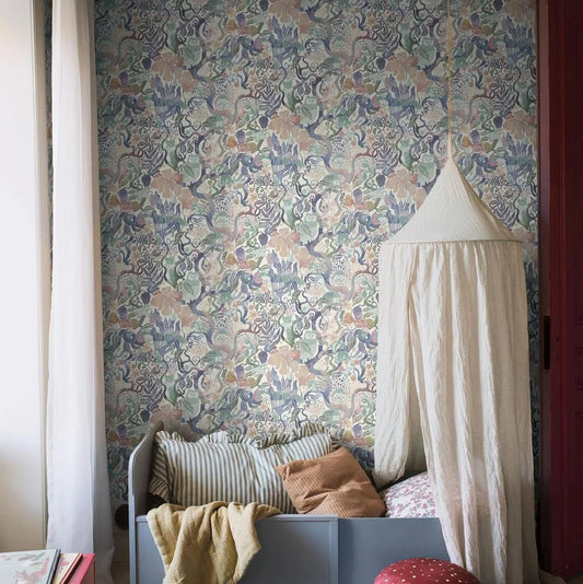 Magic Woods Wallpaper - Pink - Boråstapeter - 8148 - Premier Wallcovering