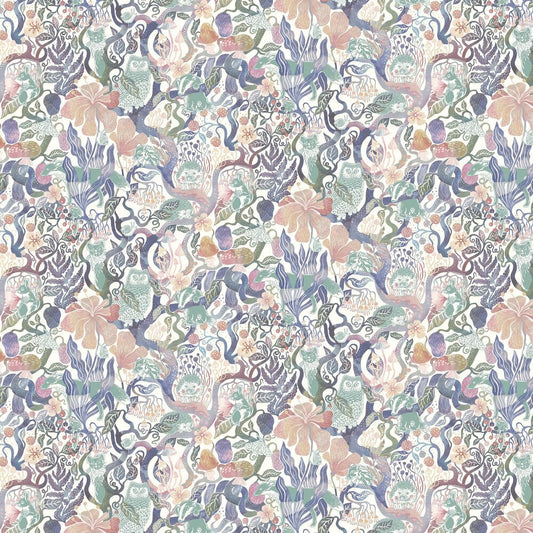 Magic Woods Wallpaper - Pink - Boråstapeter - 8148 - Premier Wallcovering