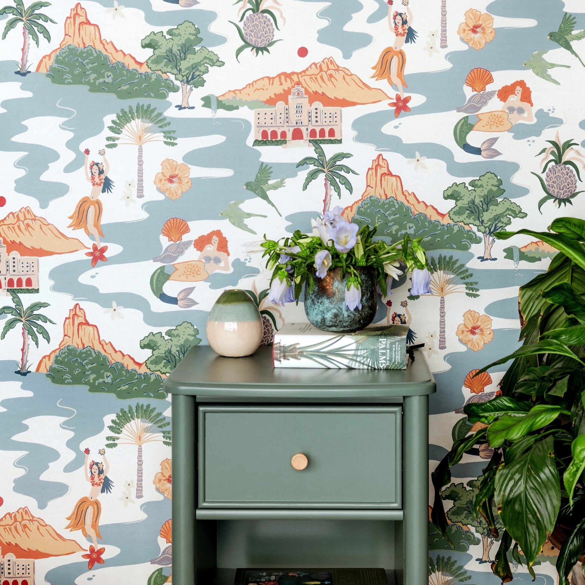 Mahalo Wallpaper - Shell - Wear The Walls - MASW807652 - Premier Wallcovering