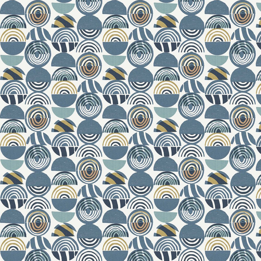 Mahe Wallpaper - Blue - A Street Prints - FD26446 - Premier Wallcovering