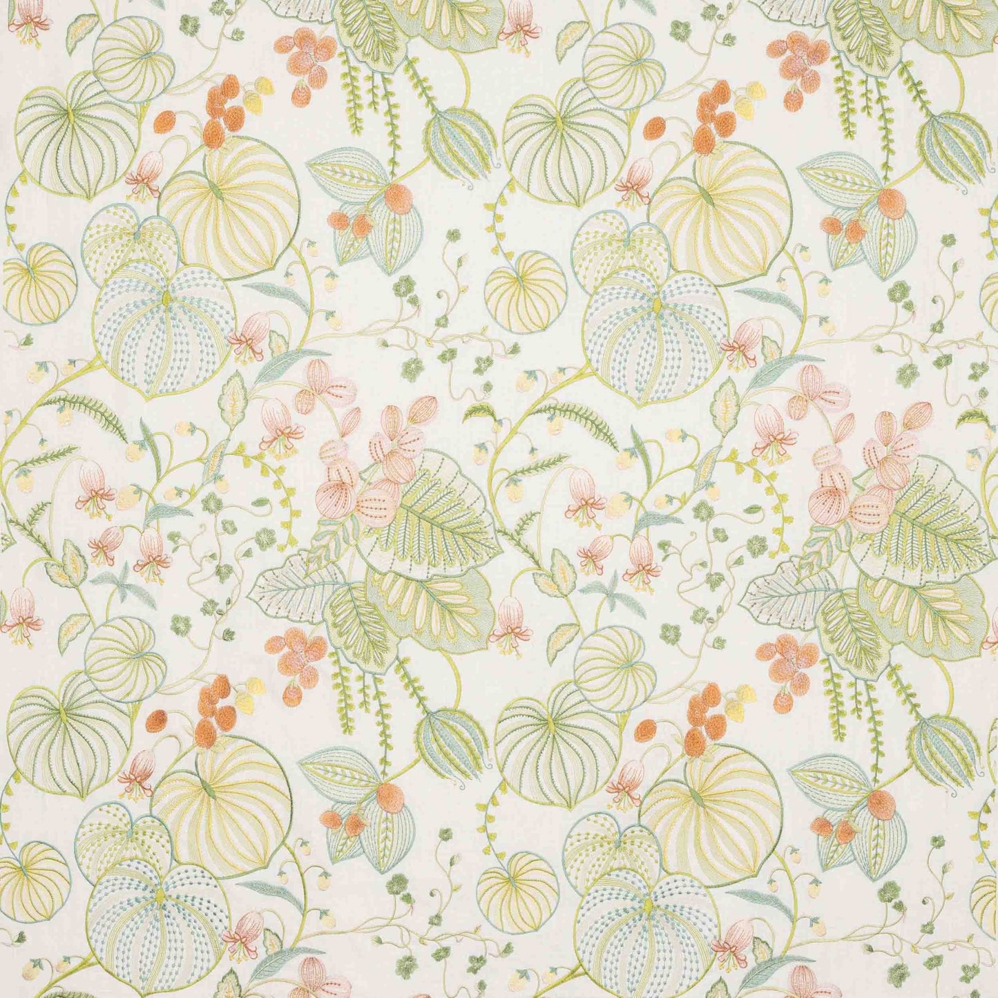 Mahina Fabric - Corail - Manuel Canovas - M4178-01 - Premier Wallcovering