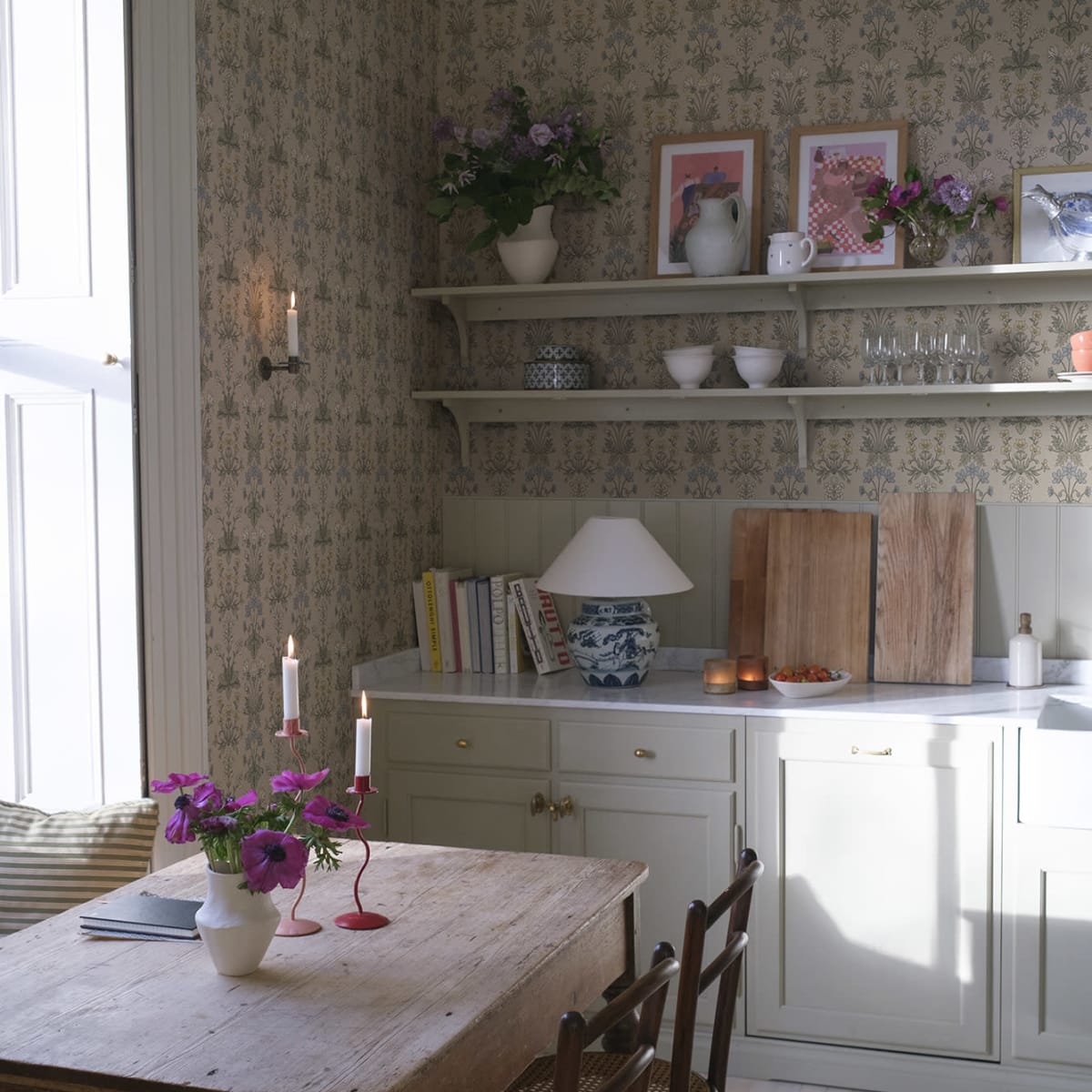 Maj Wallpaper - Clay - Sandberg - S10476 - Premier Wallcovering