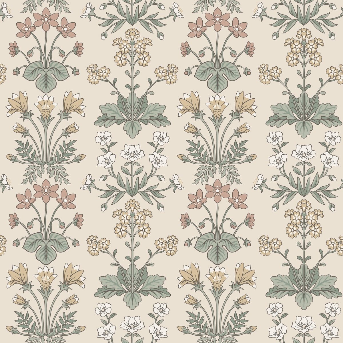 Maj Wallpaper - Sandstone - Sandberg - S10475 - Premier Wallcovering