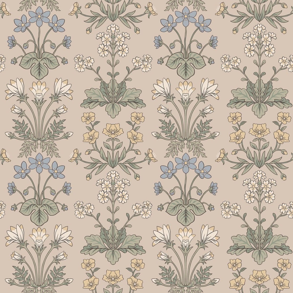 Maj Wallpaper - Clay - Sandberg - S10476 - Premier Wallcovering