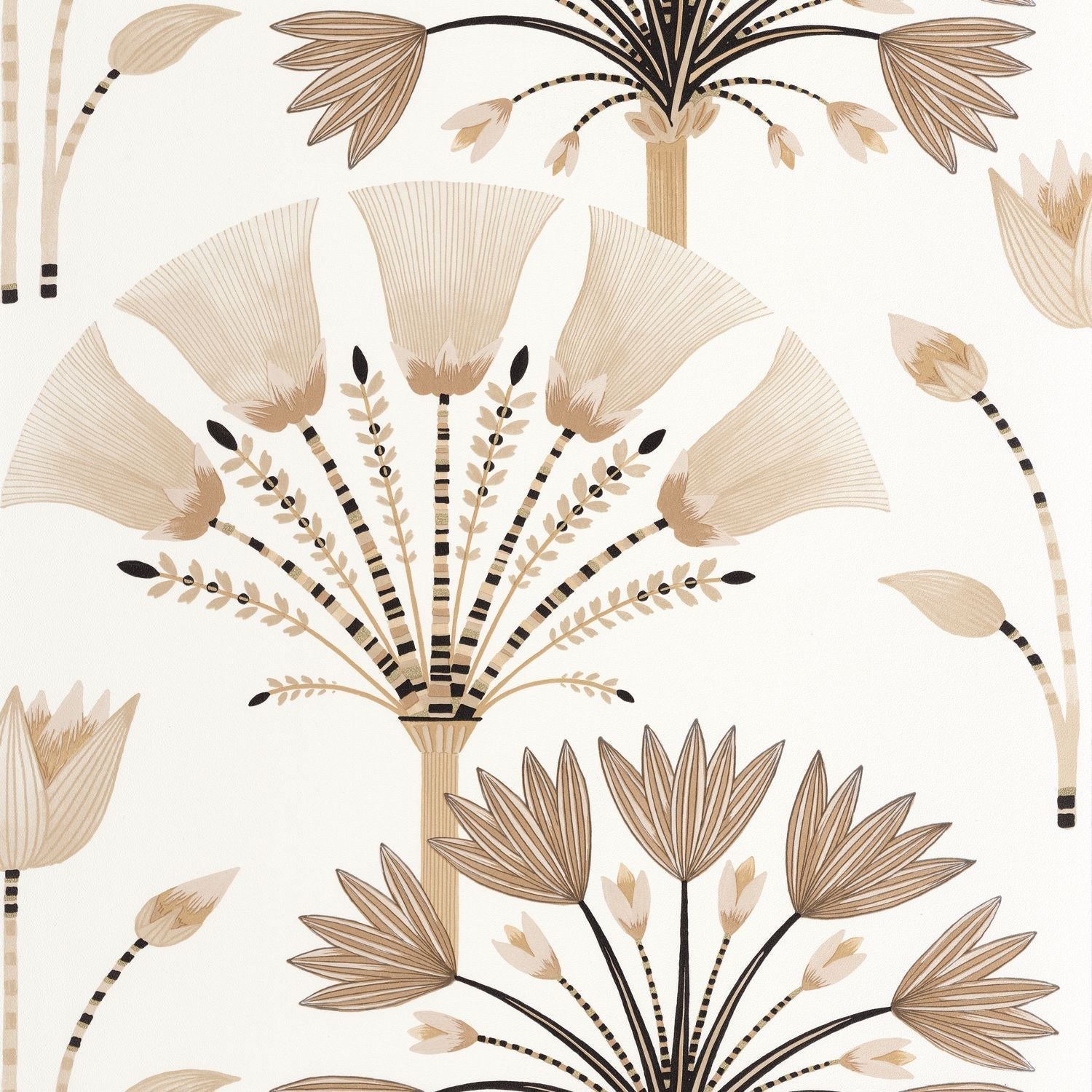 Majestic Wallpaper - Beige - Caselio - 105271026 - Premier Wallcovering
