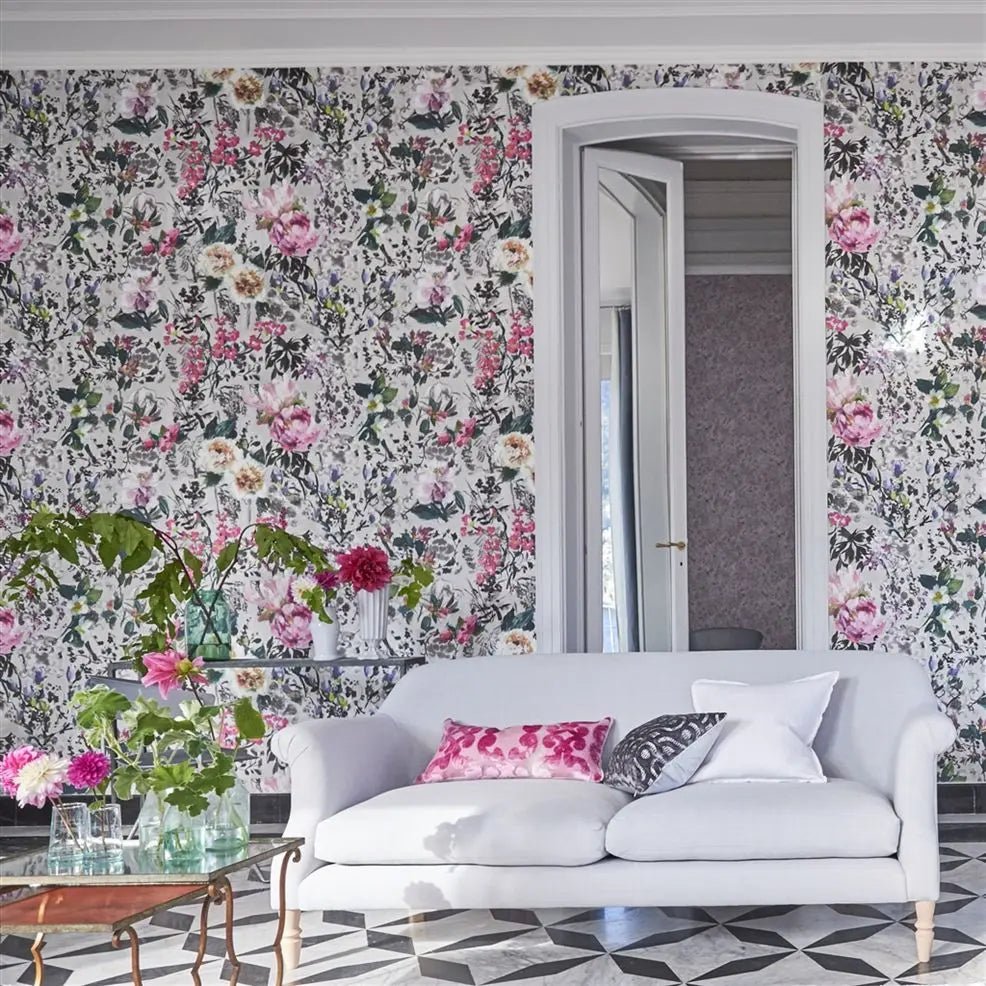 Majolica Wallpaper - Cornflower - Designers Guild - PDG1028/01 - Premier Wallcovering