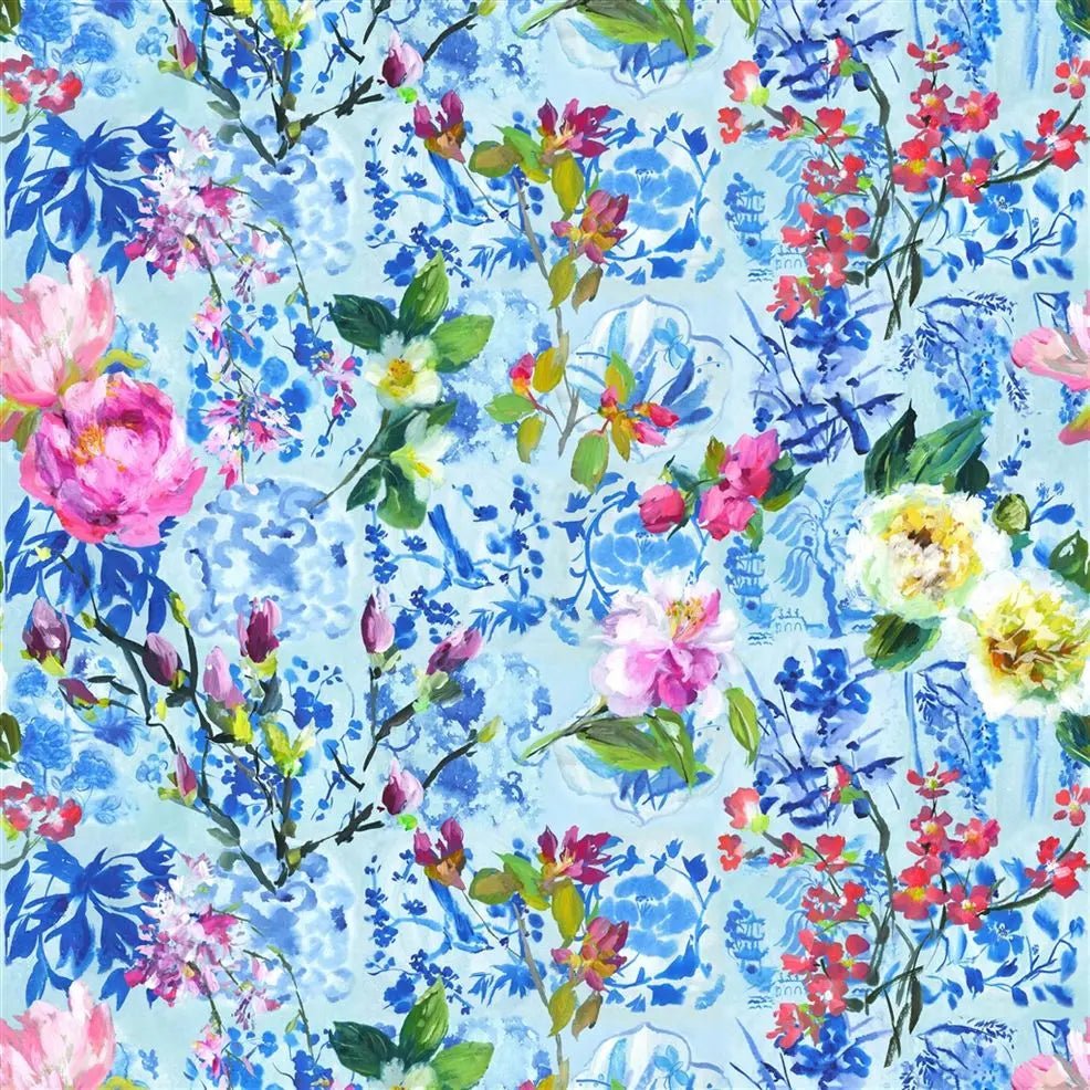 Majolica Wallpaper - Cornflower - Designers Guild - PDG1028/01 - Premier Wallcovering