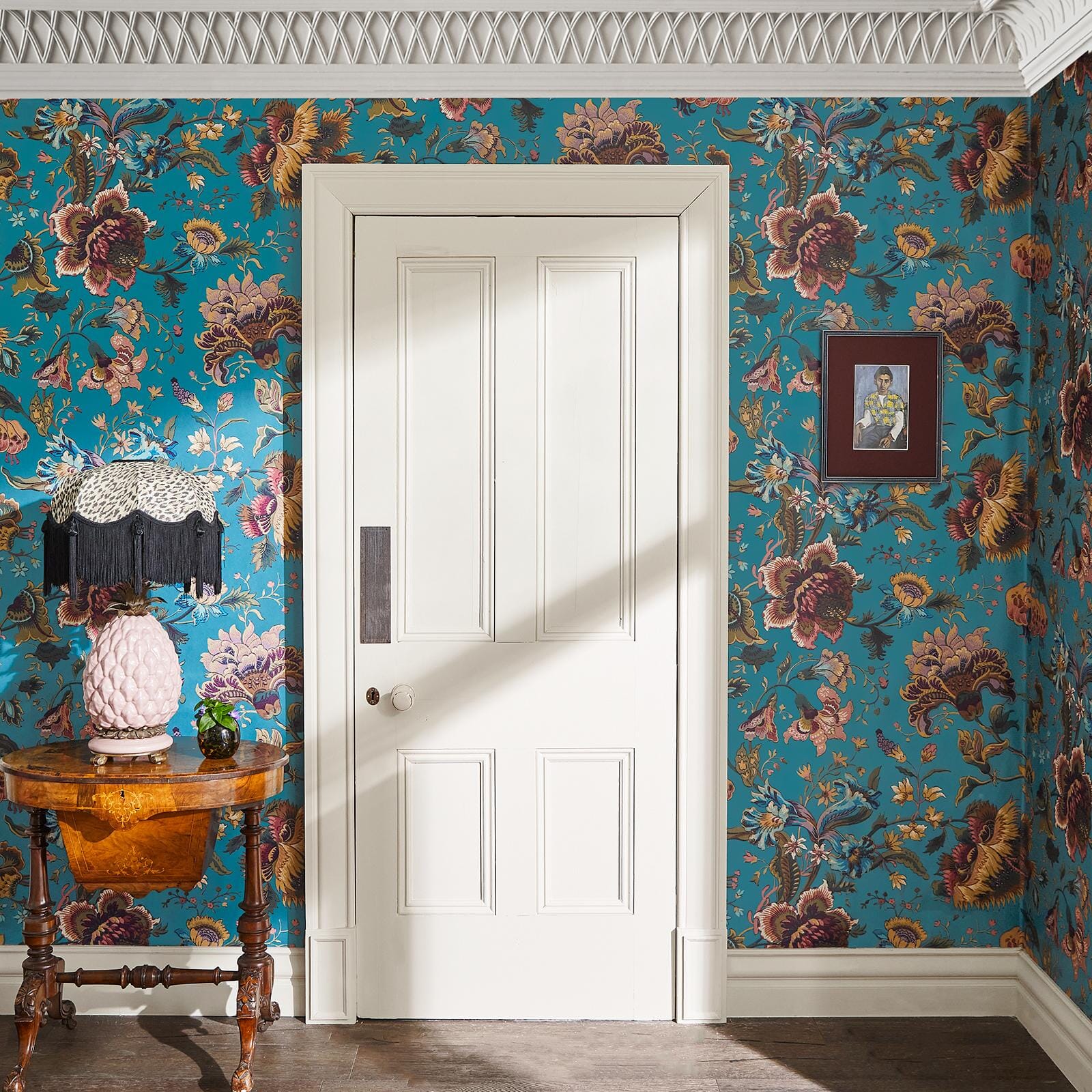 Majorelle Wallpaper - Azure - House of Hackney - 1 - WA - MAJ - DI - AZU - XXX - Premier Wallcovering