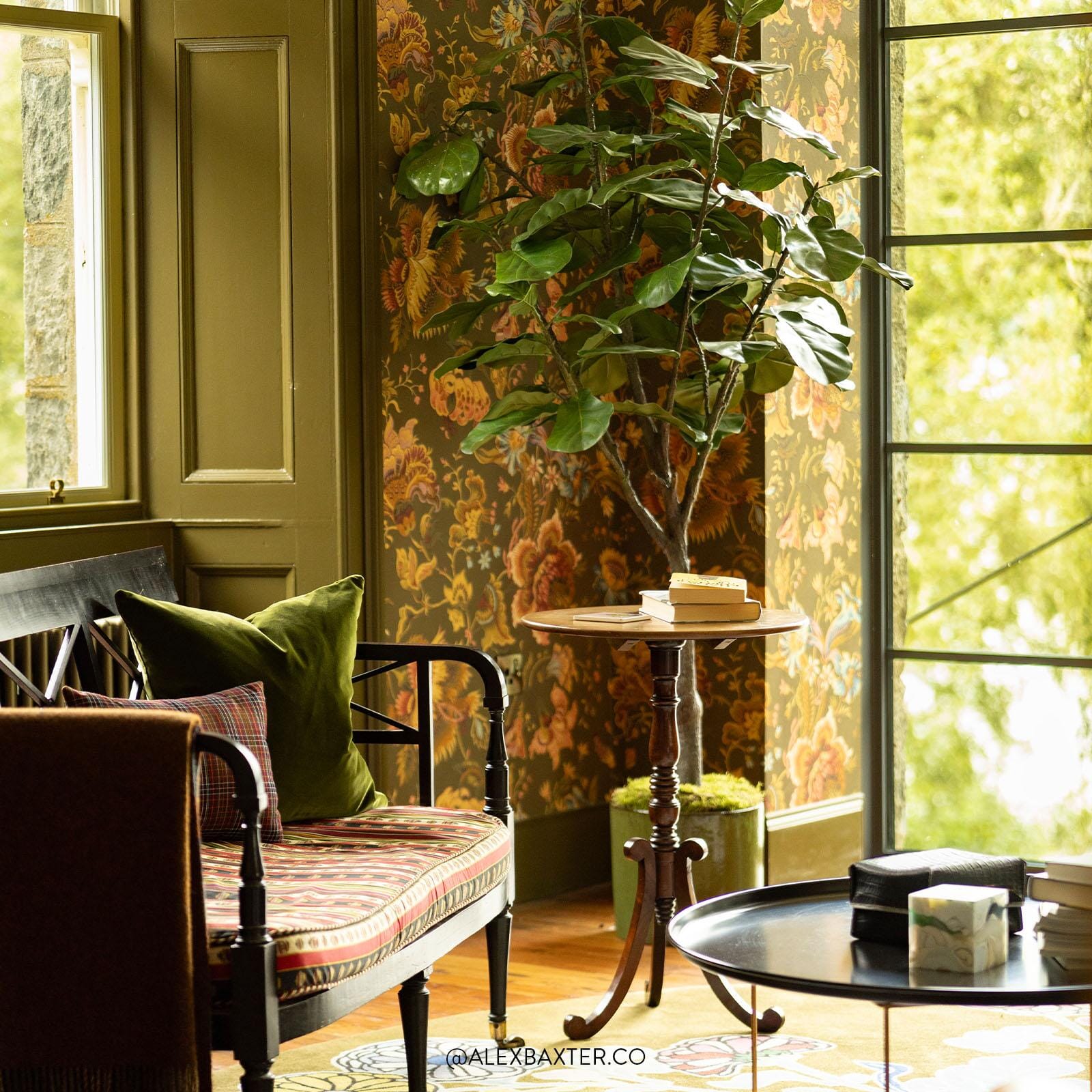 Majorelle Wallpaper - Moss - Green - House of Hackney - 1 - WA - MAJ - DI - MOS - XXX - Premier Wallcovering