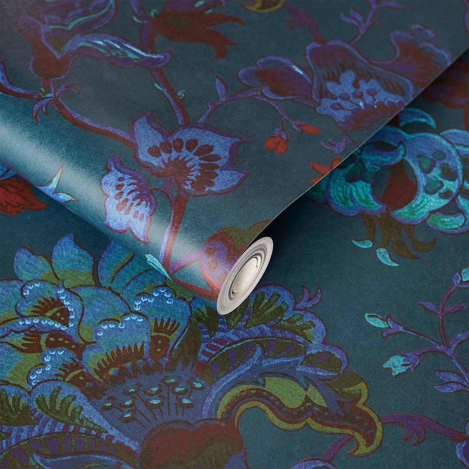 Majorelle Wallpaper - Petrol - House of Hackney - 1 - WA - MAJ - DI - PET - XXX - Premier Wallcovering