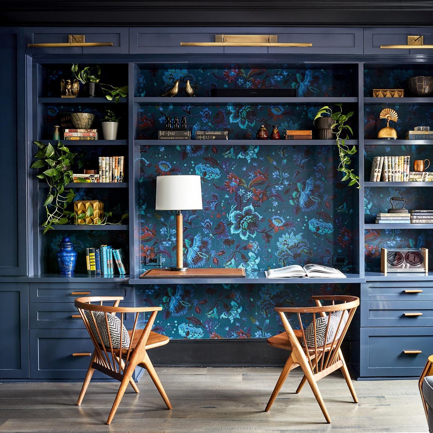 Majorelle Wallpaper - Petrol - House of Hackney - 1 - WA - MAJ - DI - PET - XXX - Premier Wallcovering