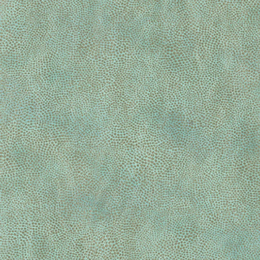 Mako Vinyl Wallpaper - Aqua/Gilver - Osborne & Little - W6331-01 - Premier Wallcovering