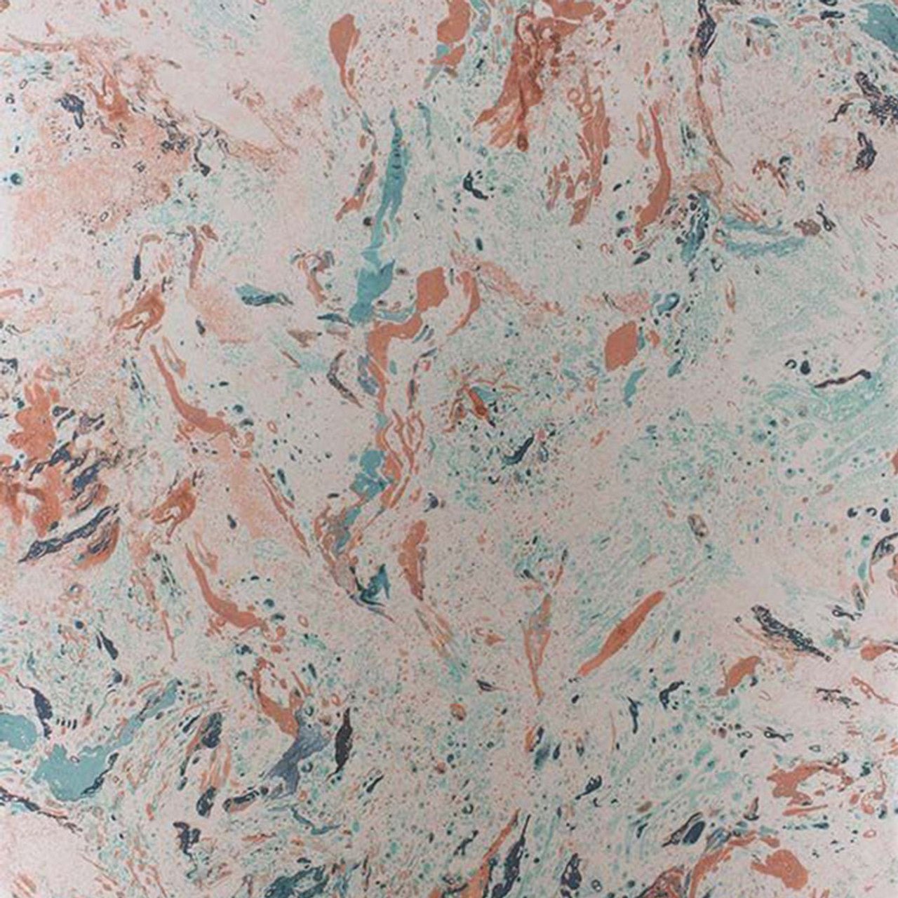 Makrana Wallpaper - 
Saffron/Turquoise - Matthew Williamson - W6956-03 - Premier Wallcovering