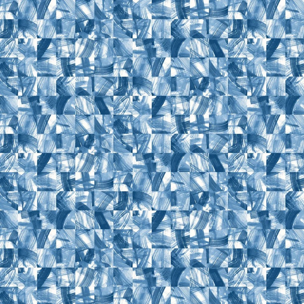 Maku Wallpaper - Electric Blue - Ohpopsi - HAN50125W - Premier Wallcovering