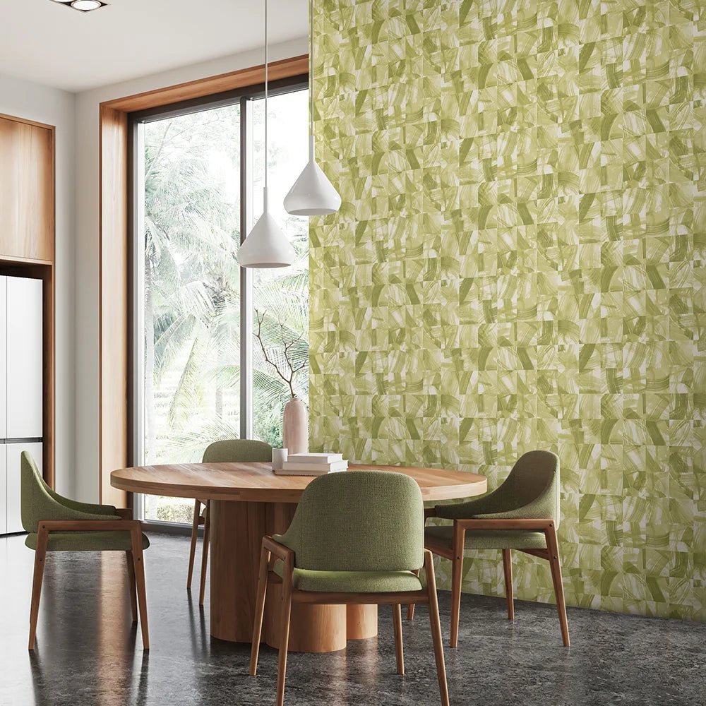 Maku Wallpaper - Matcha - Ohpopsi - HAN50122W - Premier Wallcovering