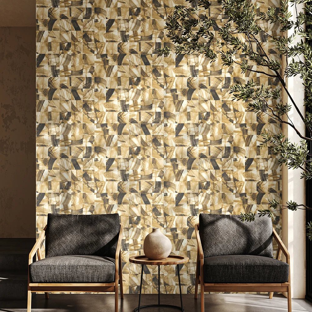 Maku Wallpaper - Sable Mix - Ohpopsi - HAN50123W - Premier Wallcovering