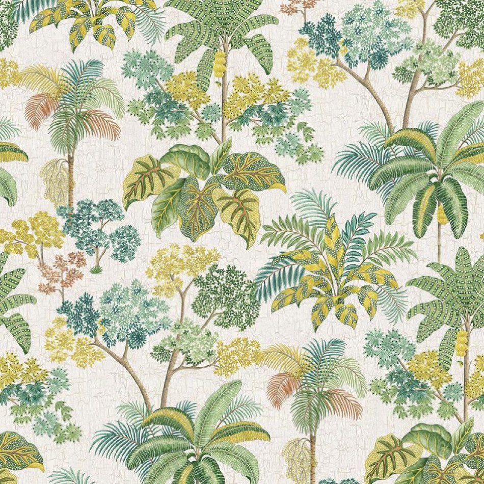 Malabar Wallpaper - Apple Green - Osborne & Little - W7616-01 - Premier Wallcovering