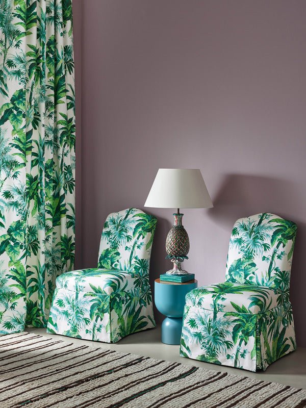 Malacca Fabric - Marine - Manuel Canovas - M4069-03 - Premier Wallcovering