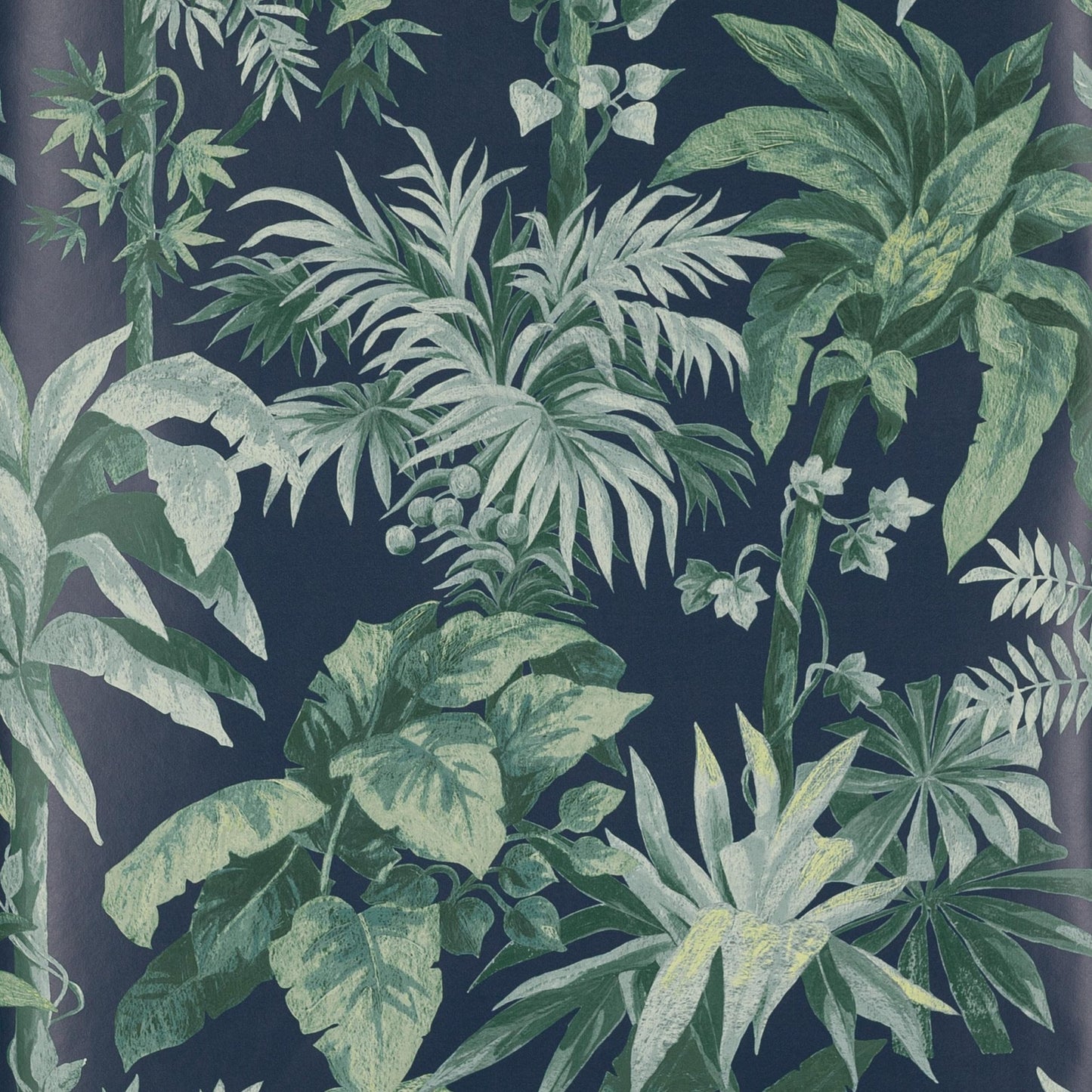 Malacca Wallpaper - Marine - Manuel Canovas - 03109-03 - Premier Wallcovering