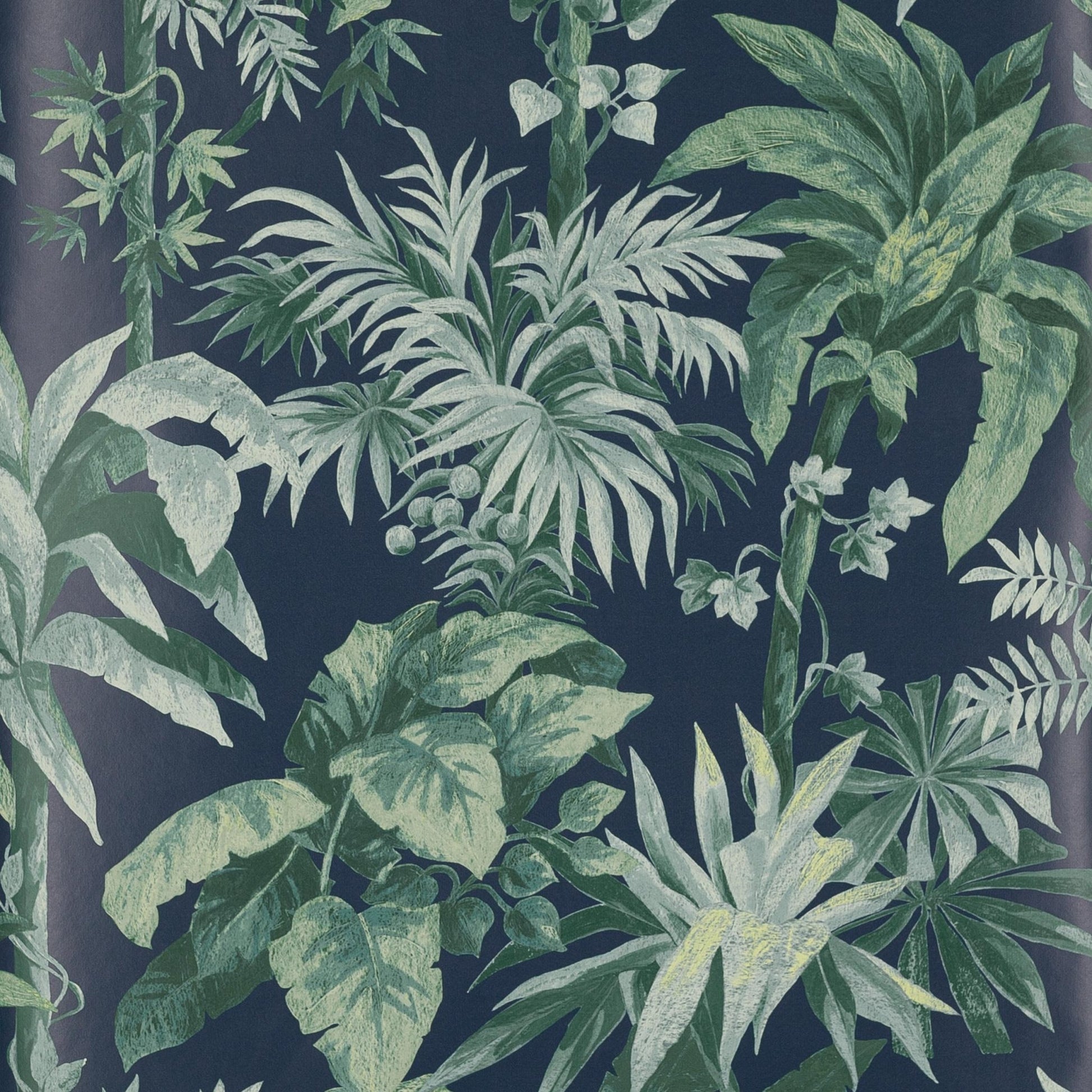 Malacca Wallpaper - Marine - Manuel Canovas - 03109-03 - Premier Wallcovering