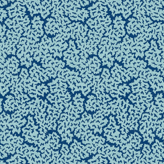 Maldives Wallpaper - Navy - Thibaut - T42040 - Premier Wallcovering