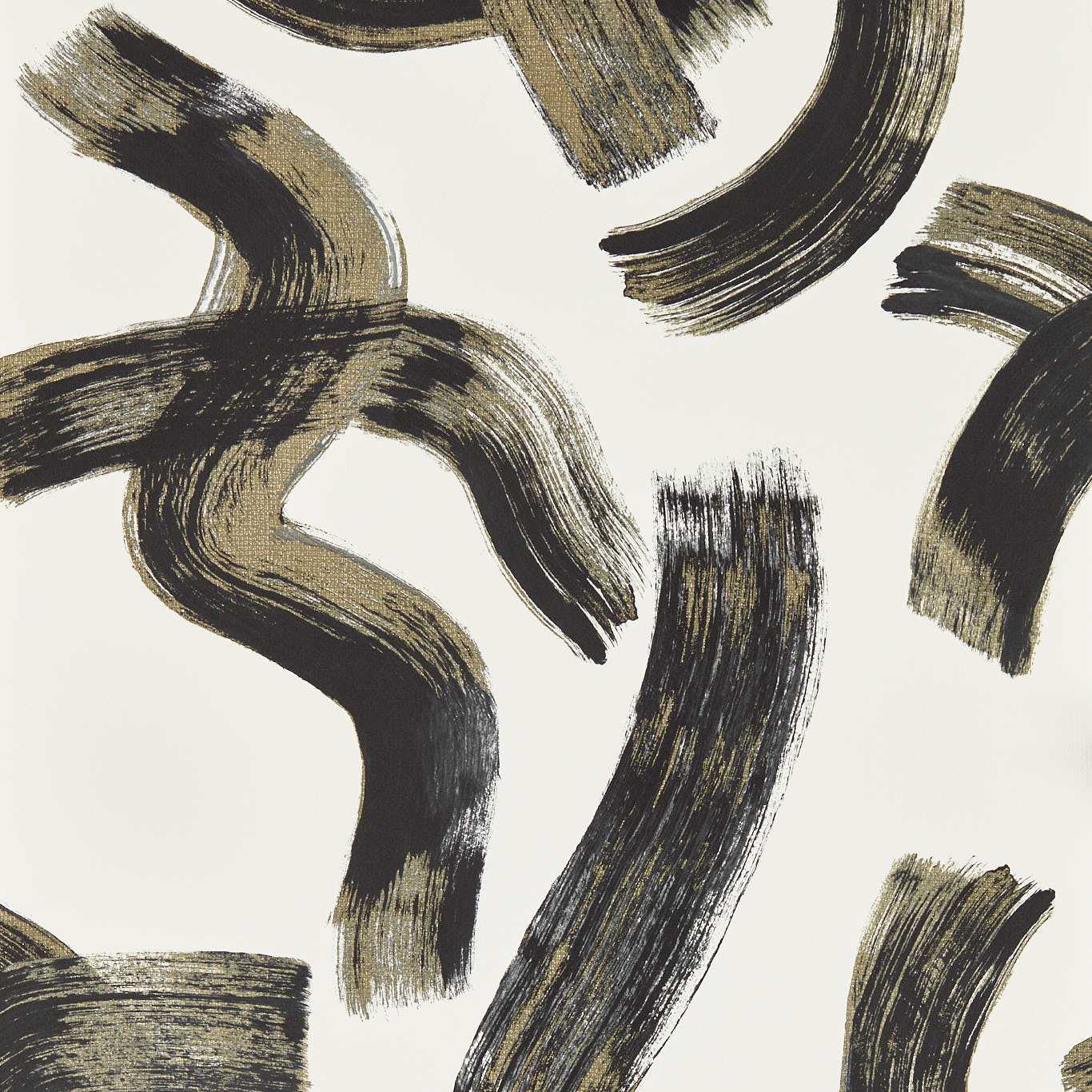 Malevich Wallpaper - Noir - Clarke & Clarke - W0227/04 - Premier Wallcovering