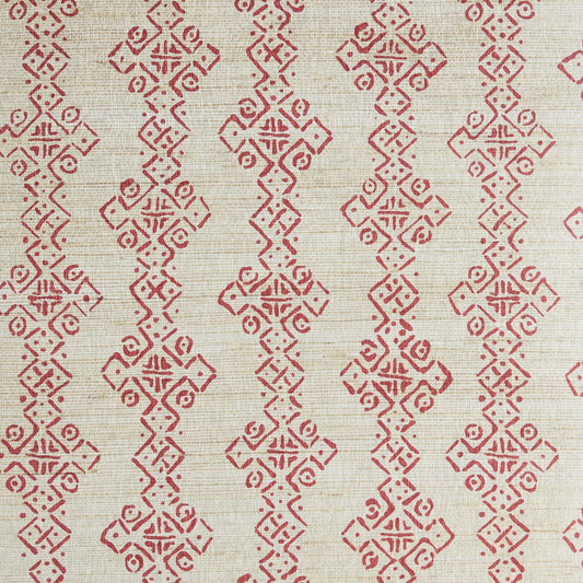 Mali Grasscloth Wallpaper - Ruby - Blithfield - 691-01 - Premier Wallcovering