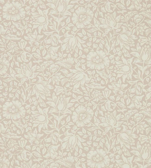 Mallow Wallpaper - Dusky Rose - 216675 - Morris & Co - Premier Wallcovering