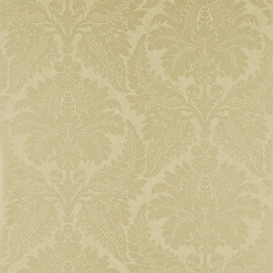 Malmaison Damask Wallpaper - Champagne - ZCON311995 - Zoffany - Premier Wallcovering