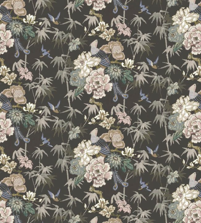 Maluku Wallpaper - Midnight - Arley House - MALUKU15 - Premier Wallcovering