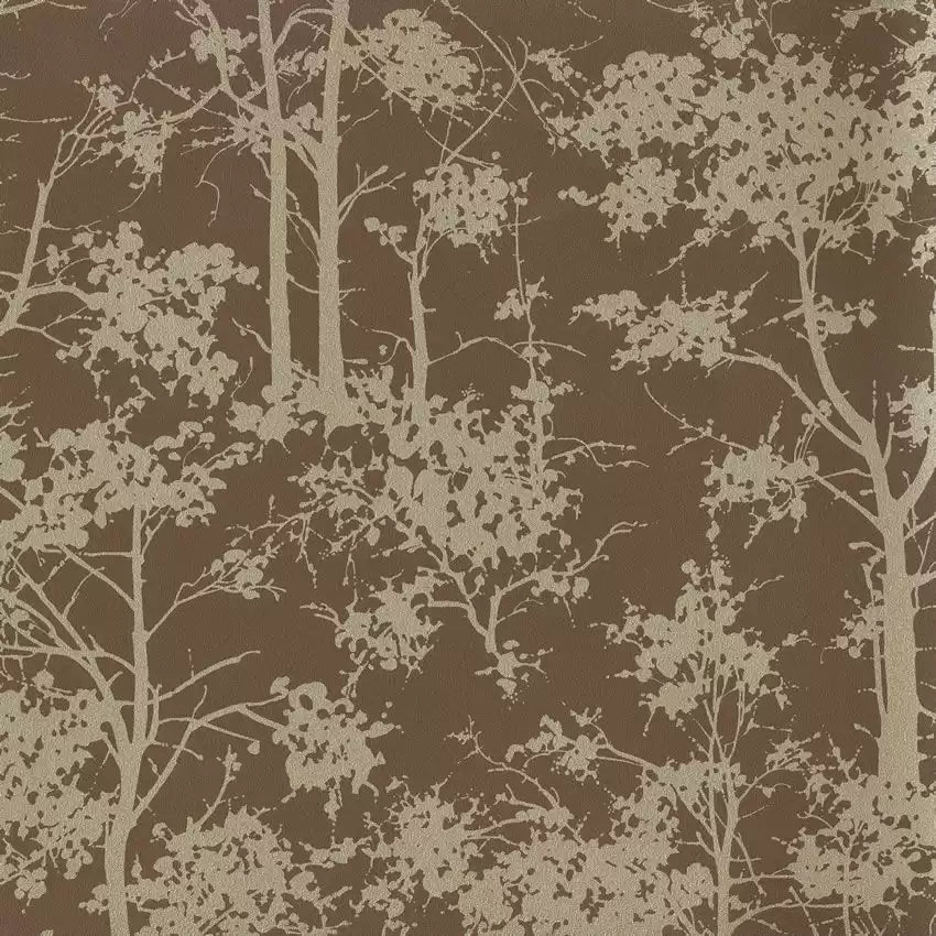 Mandara Wallpaper - Chocolate - Osborne & Little - VW5810-03 - Premier Wallcovering