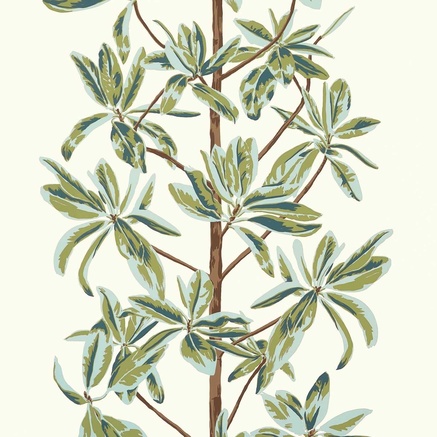 Mangrove Tree Wallpaper - Sage - Thibaut - T45034 - Premier Wallcovering