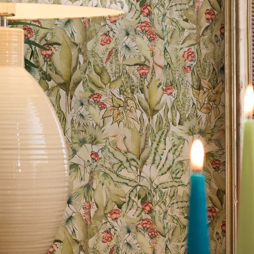 Mangrove Wallpaper - Moss - Voyage Maison - MANGROV/WPO/MOS - Premier Wallcovering