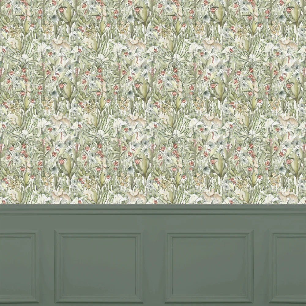 Mangrove Wallpaper - Moss - Voyage Maison - MANGROV/WPO/MOS - Premier Wallcovering